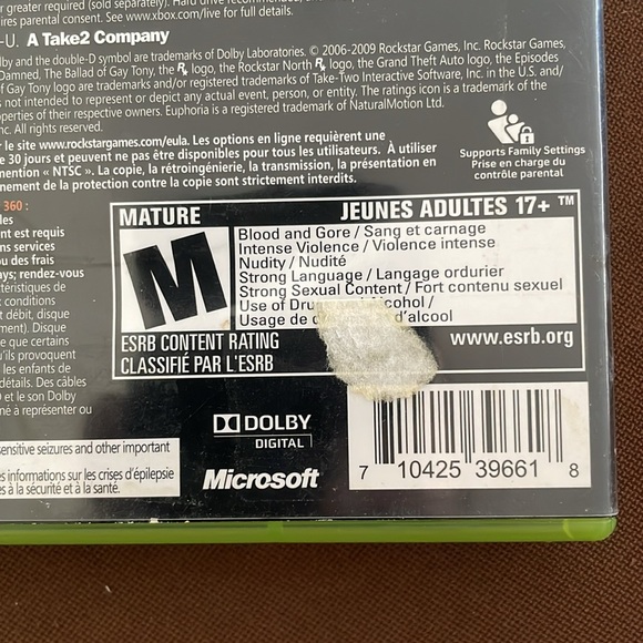 GRAND THEFT AUTO: EPISODES FROM LIBERTY CITY - XBOX 360 - Picture 5 of 12